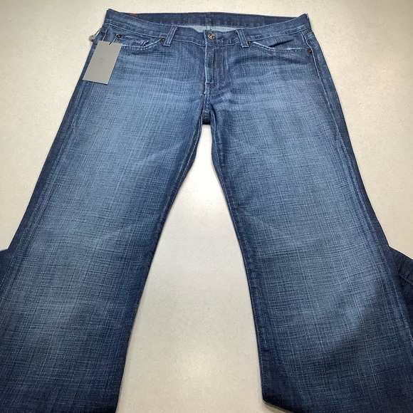 7 For All Mankind Jeans 31X34 Dojo In Seville NWT - Picture 3 of 4